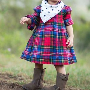 Baby Gap plaid shirt dress